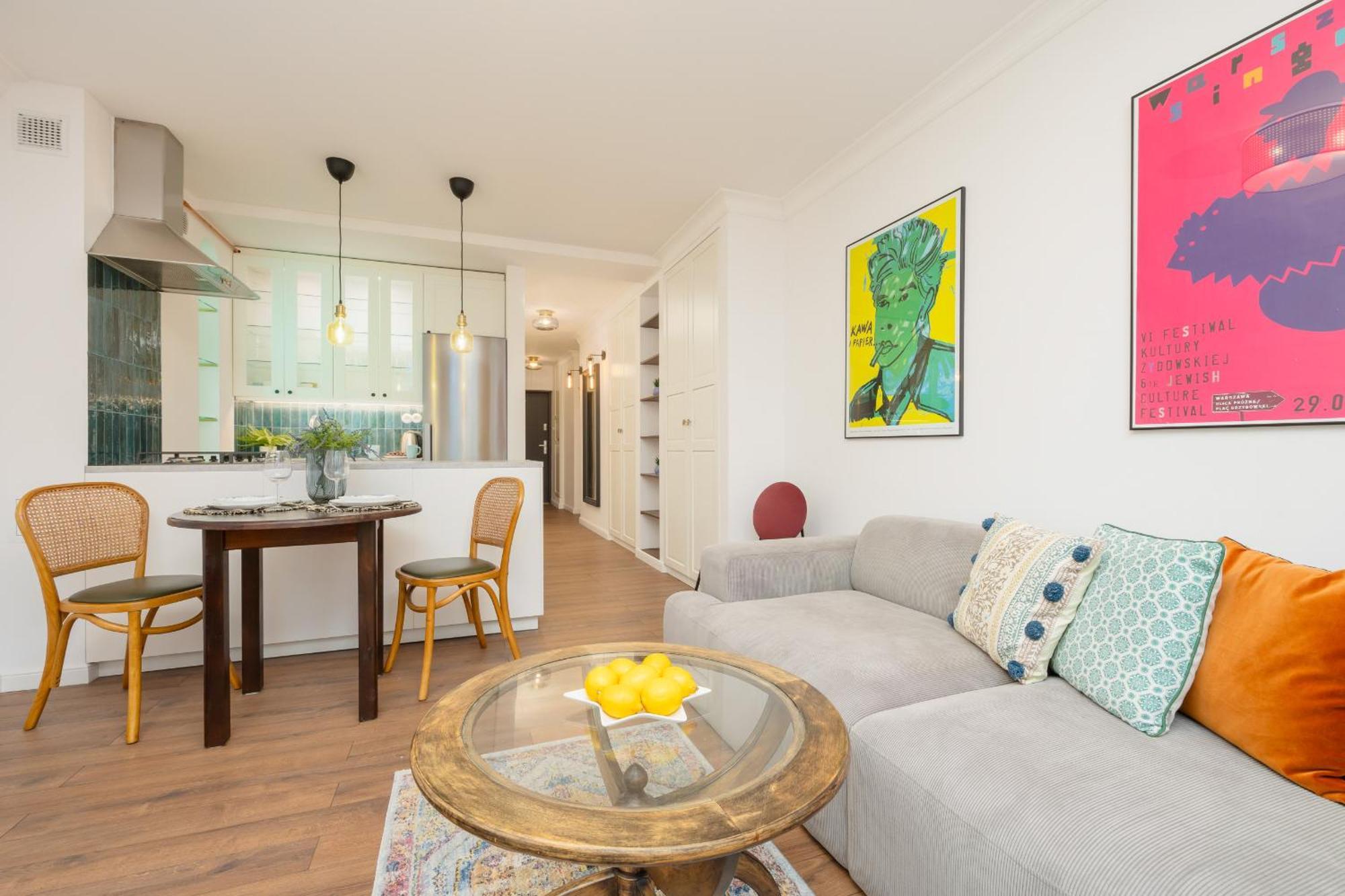 Marszalkowska Stylish Apartment With Balcony Warsaw Center By Noclegi Renters Buitenkant foto