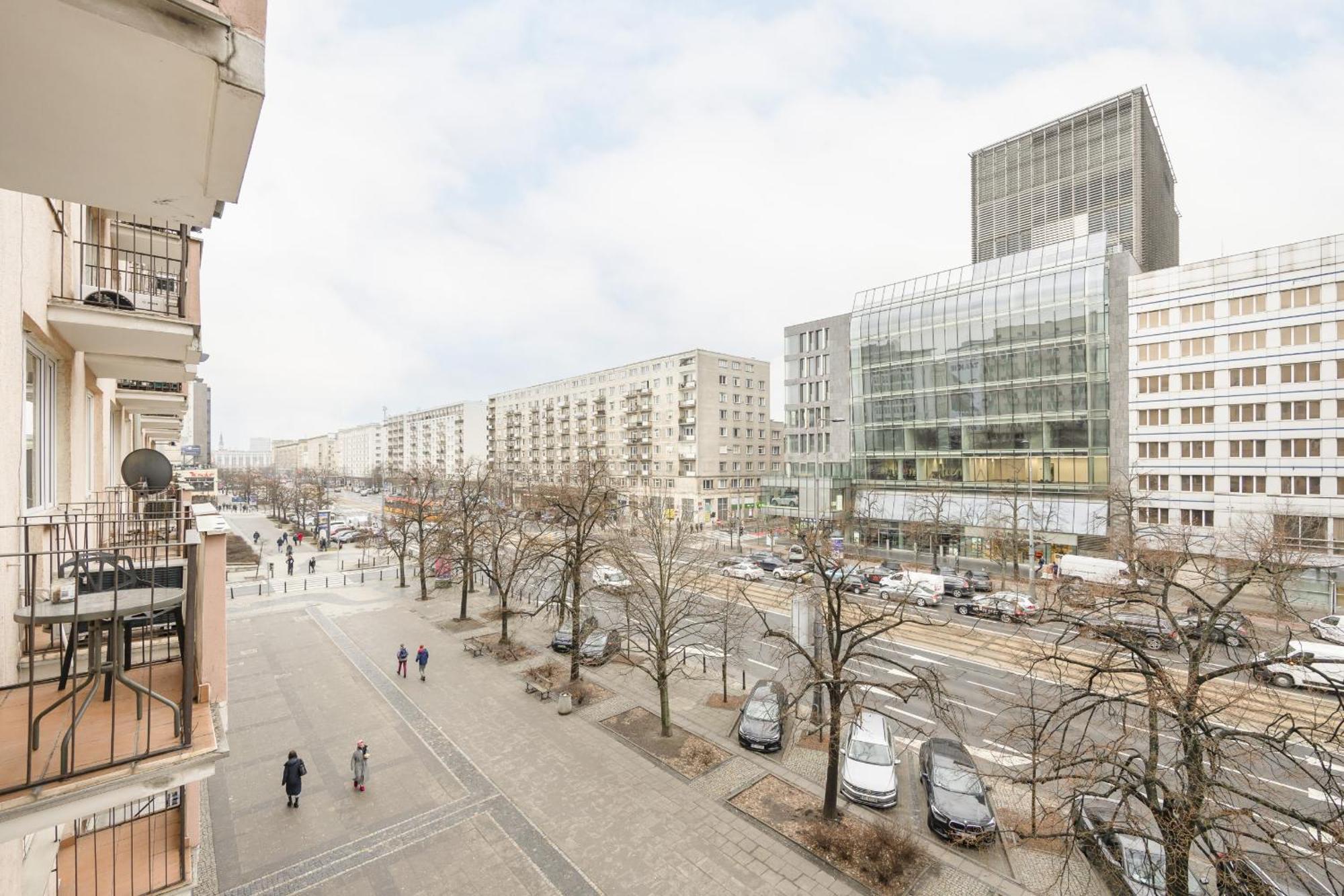 Marszalkowska Stylish Apartment With Balcony Warsaw Center By Noclegi Renters Buitenkant foto