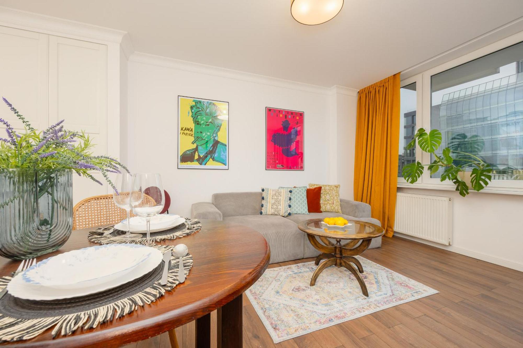 Marszalkowska Stylish Apartment With Balcony Warsaw Center By Noclegi Renters Buitenkant foto