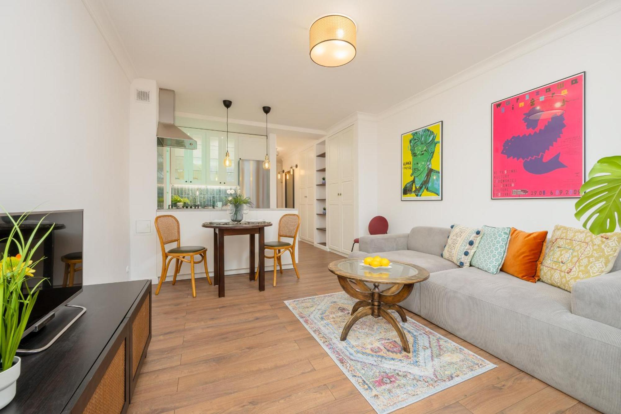 Marszalkowska Stylish Apartment With Balcony Warsaw Center By Noclegi Renters Buitenkant foto